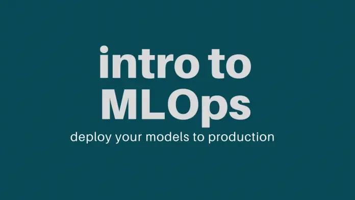 introduction to mlops