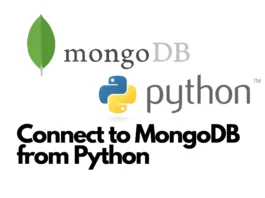 connect to mongodb from python